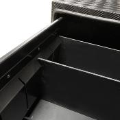 Coffre aluminium 1 tiroir 200L Dim. 1000 x 800 x 450 mm - Black Edition